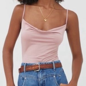 Out from under body suit